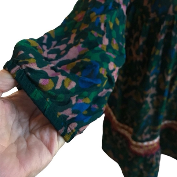 Bl-nk Coterie Embroidered Long SleeveTunic Dress M - Picture 5 of 16